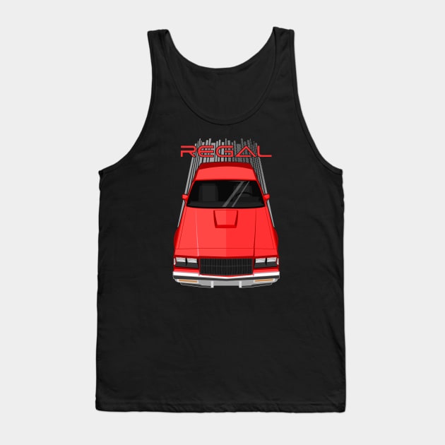 Buick Regal 1981-1987 - red Tank Top by V8social